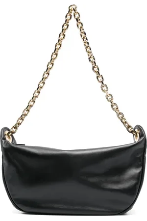 Fabiana Filippi Eyelet-detail mini leather tote bag
