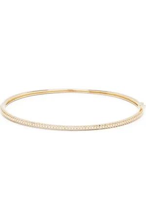 Mizuki 14kt yellow Sea of Beauty diamond bangle