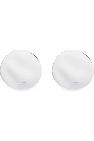 Jil Sander Logo-engraved circle earrings
