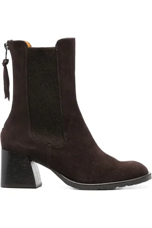 MARA BINI 60mm suede ankle boots