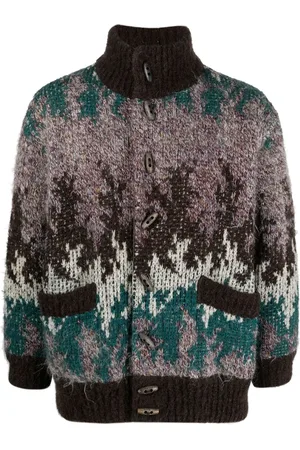 Missoni 1980s reversible knitted jacket