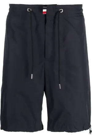 Moncler Logo-patch drawstring bermuda shorts
