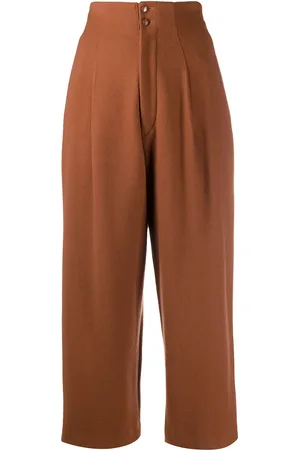YOHJI YAMAMOTO 1980s high-rise cropped trousers