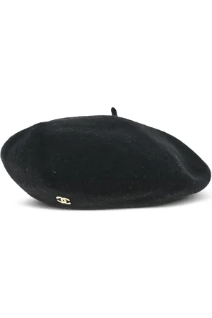 CHANEL 1990-2000s CC beret
