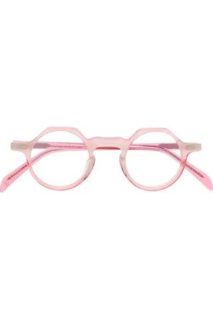 LESCA Yoga 39 round frame glasses