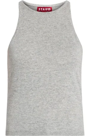Staud Ayana ribbed-knit tank top