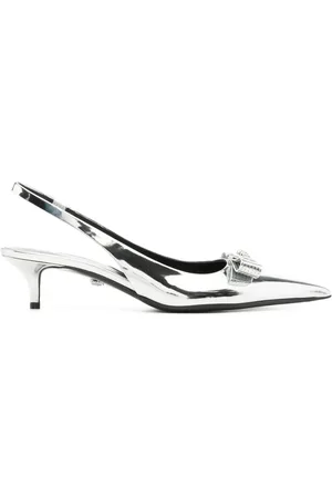 VERSACE Sling-back pumps
