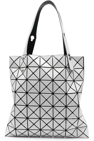 Issey Miyake Lucent geometric-panelled tote bag