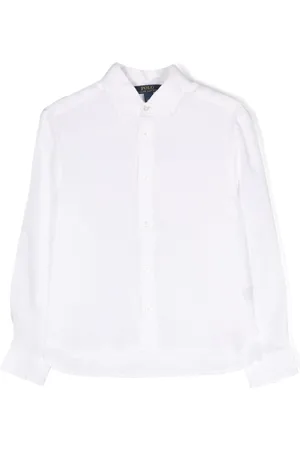 Ralph Lauren Long-sleeve linen-flax shirt