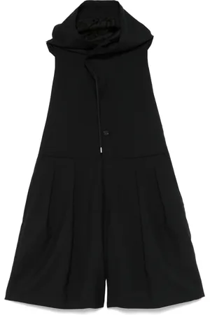 NOIR KEI NINOMIYA Hooded playsuit