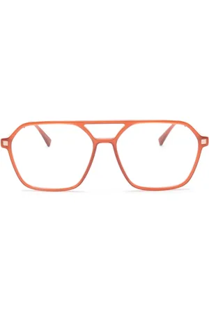 MYKITA Pilot-frame gradient-effect glasses