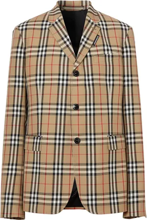 Burberry Vintage Check tailored blazer