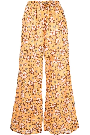 FAITHFULL THE BRAND Inez floral-print trousers