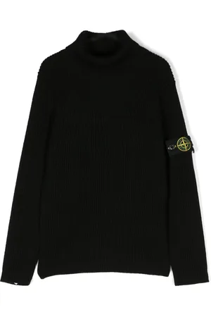 Stone Island Compass-badge virgin-wool jumper