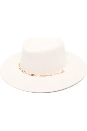 Van Palma Merino wool flat-brim hat