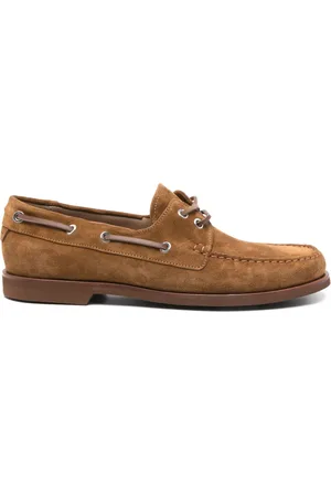 Gianvito Rossi Suede boat shoes