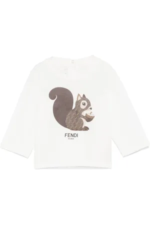 Fendi Squirrel-print T-shirt