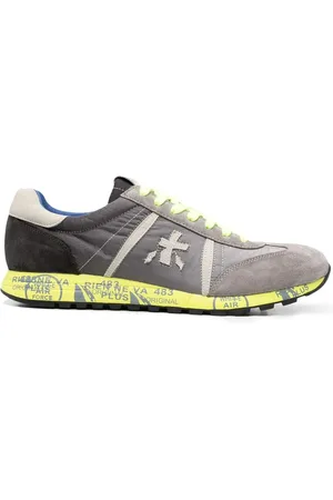 Premiata Lucy panelled low-top sneakers