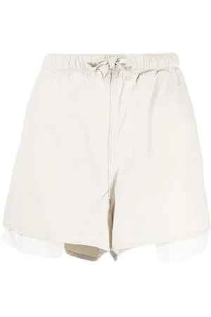 Izzue Oversize-pocket drawstring shorts