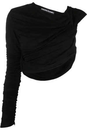 andre damo Draped asymmetric top