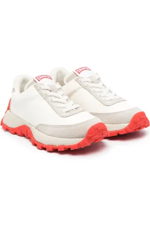 Camper Logo-patch round-toe sneakers