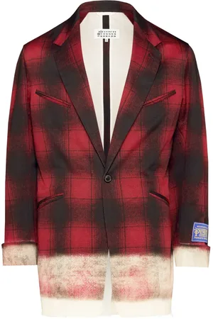 Maison Margiela Pendleton checked blazer