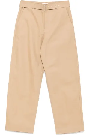 Maison Kitsuné Belted trousers
