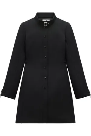Courrèges Buckle-strap twill coat