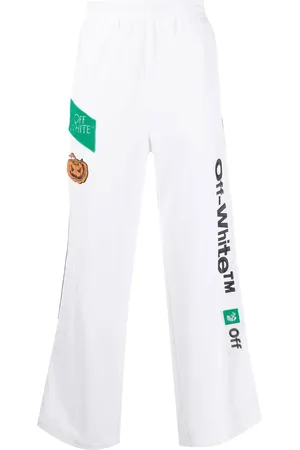 OFF-WHITE Logo-embroidered track pants