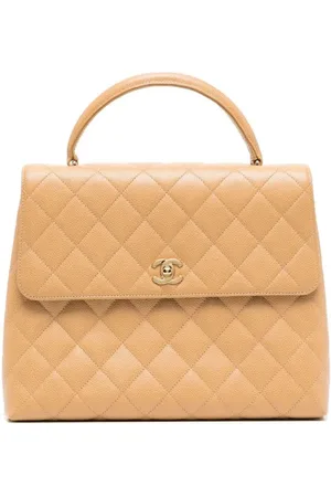 CHANEL 2001 diamond-quilted tote bag