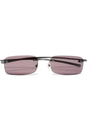 Gucci Rectangular-frame sunglasses