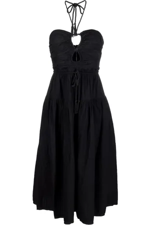 ULLA JOHNSON Ella halterneck midi dress