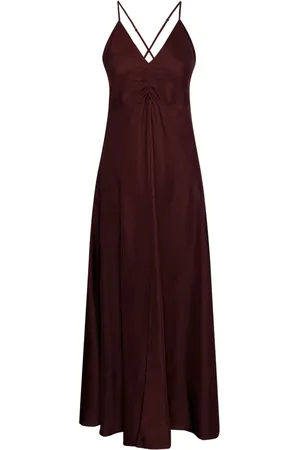 FORTE FORTE Strappy midi dress