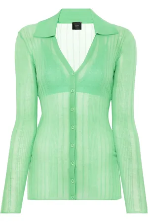 Pinko Ribbed V-neck cardigan