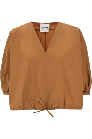 NUDE 3/4 sleeved blouse