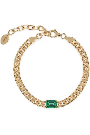 VEYNOU 14kt yellow Eden Oasis emerald bracelet