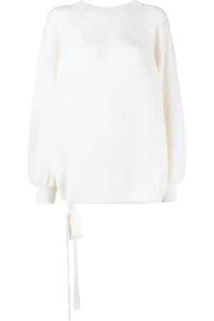 Msgm Puffball ribbed-knit jumper