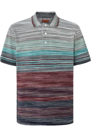 Missoni Striped cotton polo shirt