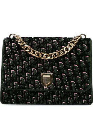 Dior 2016 Oblique Velvet Diorama satchel