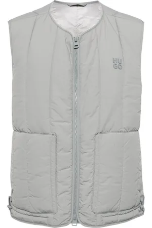 HUGO BOSS Logo-appliqué quilted gilet