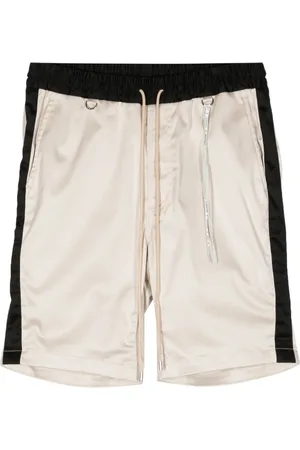MASTERMIND Colour-block cotton shorts