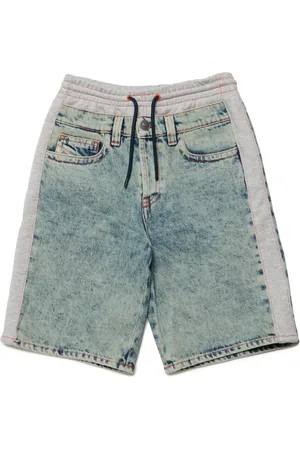 Diesel Double-layer denim cotton shorts