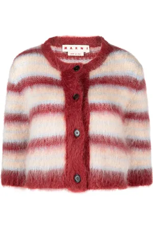 Marni Striped button-up cardigan