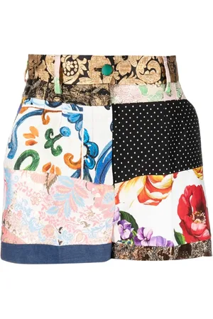 Dolce & Gabbana Patchwork-print shorts