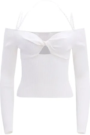 Altuzarra Odin cut-out ribbed-knit top