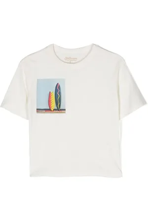 Bellerose Milow surf-inspired print T-shirt