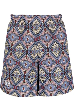 Pleasures Zalij-print deck shorts