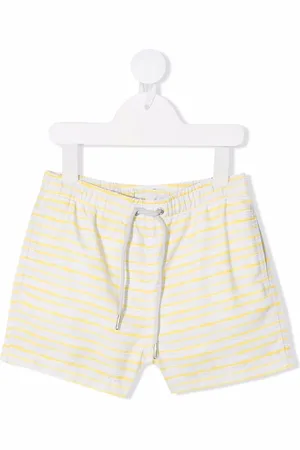 KNOT Striped swim shorts
