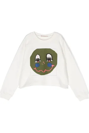 Marni Graphic-print long-sleeve sweatshirt