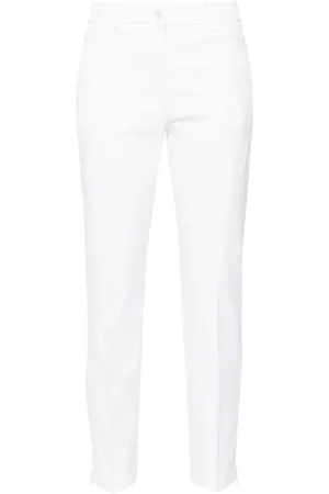 J Lindeberg Pia mid-rise cropped trousers